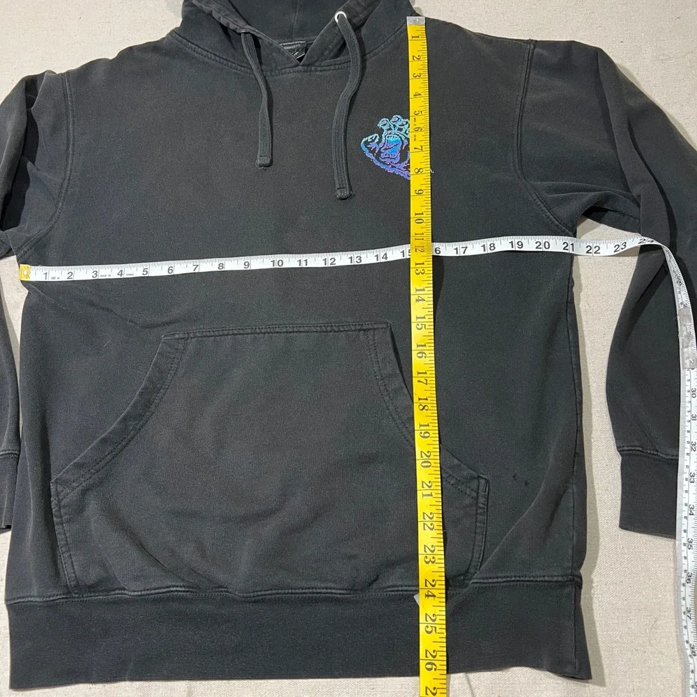 Santa‎ Cruz Screaming Hand Hoodie Sweatshirt Black Independent Trading *M - FLAW